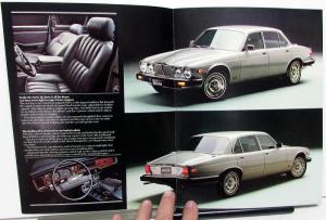 1980 Jaguar Dealer Sales Brochure XJ6 & XJ12 Series Features Specs