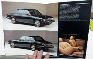 1980 Jaguar Dealer Sales Brochure XJ6 & XJ12 Series Features Specs