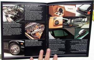 1980 Jaguar Dealer Sales Brochure XJ6 & XJ12 Series Features Specs