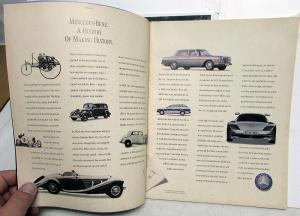 1994 Mercedes-Benz Press Kit SL-320 E-320 S-Class E-Class C-Class Sedan