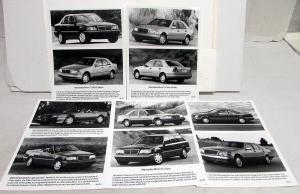 1994 Mercedes-Benz Press Kit SL-320 E-320 S-Class E-Class C-Class Sedan