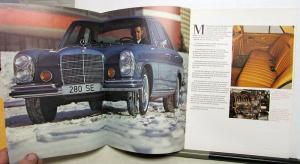 1971 Mercedes-Benz Dealer Sales Brochure 280 350 300 600 Series Features Specs