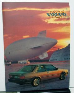 1989 Volvo New Car Models Introduction Press Kit Media Release