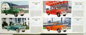 1957 Chevrolet Truck Sale Brochure ORIGINAL Cameo Sedan Delivery Suburban Pickup