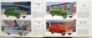 1957 Chevrolet Truck Sale Brochure ORIGINAL Cameo Sedan Delivery Suburban Pickup