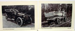 Vintage FWD Promotional Picture Sheets 1909 1919 1923 1925 1930 Orig Set Of 5