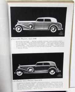 1933 Cadillac V 16 Fleetwood Dealer Prestige Sales Brochure Reproduction