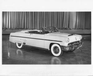 1953 Mercury Monterey Convertible Press Photo and Release 0112