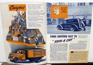 1939 Truk-Age Ford Dealer Promotional Magazine December Edition Trucks