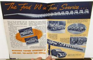 1939 Truk-Age Ford Dealer Promotional Magazine December Edition Trucks