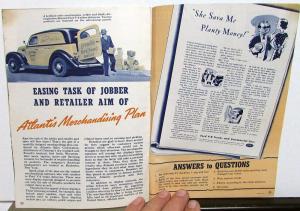 1939 Truk-Age Ford Dealer Promotional Magazine December Edition Trucks