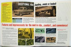 1971 Ford Pickup Truck F Series Sales Brochure Mailer Comparison to Chevy C10