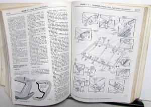 1968 Ford Mercury Shop Service Manual Mustang Cougar Fairlane Falcon Montego