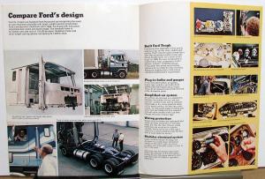 1979 Ford CL & CLT 9000 Linehauler Truck Color Sales Brochure Original