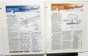 1965 Set Of 12 Oldsmobile Service Guild Training Manual Monthly Bulletins GM