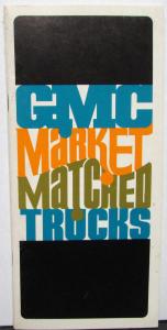 1968 GMC Truck Dealer Sales Brochure Market Matched Features Comparison