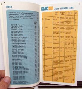 1968 GMC Truck Dealer Sales Brochure Market Matched Features Comparison