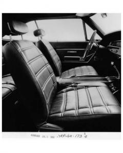 1969 Plymouth Sport Satellite Interior Factory Press Photo 0038