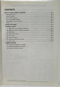 1990 Nissan Maxima Sedan GXE and SE Electrical Wiring Diagram Manual - US & CA