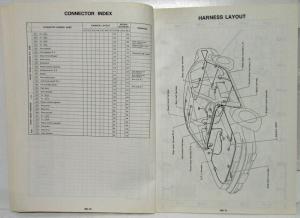 1990 Nissan Maxima Sedan GXE and SE Electrical Wiring Diagram Manual - US & CA