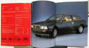 1981 Maserati Press Kit Media Release BiTurbo New Model Introduction