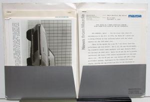 1985 Mazda New Models Introduction Press Kit Media Release RX-7 626 GLC