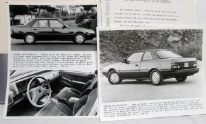 1985 Mazda New Models Introduction Press Kit Media Release RX-7 626 GLC