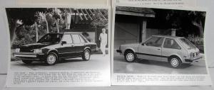 1985 Mazda New Models Introduction Press Kit Media Release RX-7 626 GLC