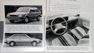 1985 Mazda New Models Introduction Press Kit Media Release RX-7 626 GLC