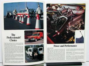 1974 Range Rover Dealer Sales Brochure Features Specifications Large