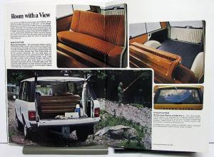 1974 Range Rover Dealer Sales Brochure Features Specifications Large