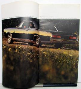 1967 Pontiac High Performance Dealer Brochure GTO LeMans Sprint 2+2 Original