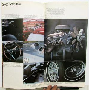 1967 Pontiac High Performance Dealer Brochure GTO LeMans Sprint 2+2 Original