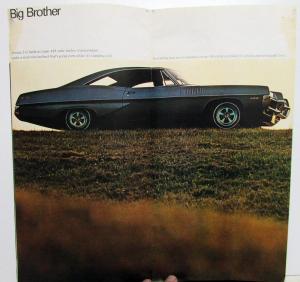 1967 Pontiac High Performance Dealer Brochure GTO LeMans Sprint 2+2 Original