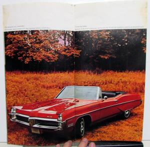 1967 Pontiac High Performance Dealer Brochure GTO LeMans Sprint 2+2 Original