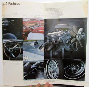 1967 Pontiac High Performance Dealer Brochure GTO LeMans Sprint 2+2 Original