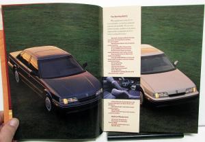 1987 Sterling Dealer Prestige Sales Brochure W/Specifications Color & Upholstery