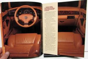 1987 Sterling Dealer Prestige Sales Brochure W/Specifications Color & Upholstery