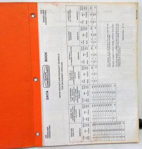 1973 1974 White Freightliner Maintenance Manual COE Powerliner Conventional