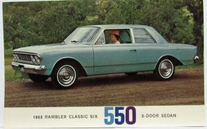 1963-1964 Rambler Postcard Lot American Ambassador Classic