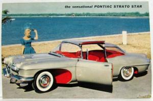 1955 Pontiac Strato Star Postcard