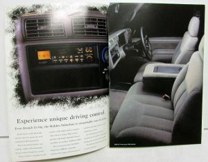 1998 Holden Suburban V8 Australian Dealer Sales Brochure Features Specs