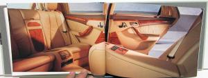 2000 Mercedes Benz S-Class Pullman Limousine Dealer Prestige Sales Brochure Limo