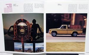 1974 Mazda Pickup Truck Dealer Sales Brochure Rotary B1600 Features Specs