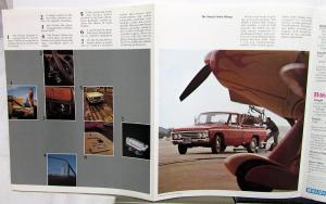 1974 Mazda Pickup Truck Dealer Sales Brochure Rotary B1600 Features Specs