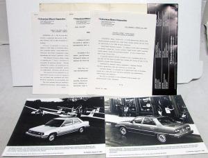 1983 Renault Alliance Press Kit