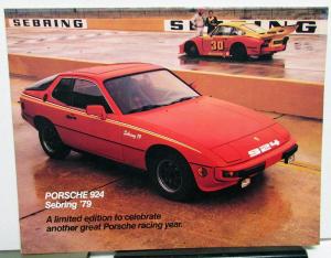 1979 Porsche Dealer 924 Sebring 