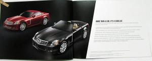 2009 Cadillac XLR Roadster Sales Brochure Oversized Original