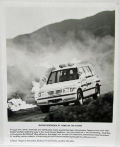 1995 Suzuki Full Line Press Kit - Swift Sidekick Samurai