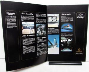 1972 Chrysler Espana SA Foreign Dodge Dealer 3.700 GT Brochure Spanish Text